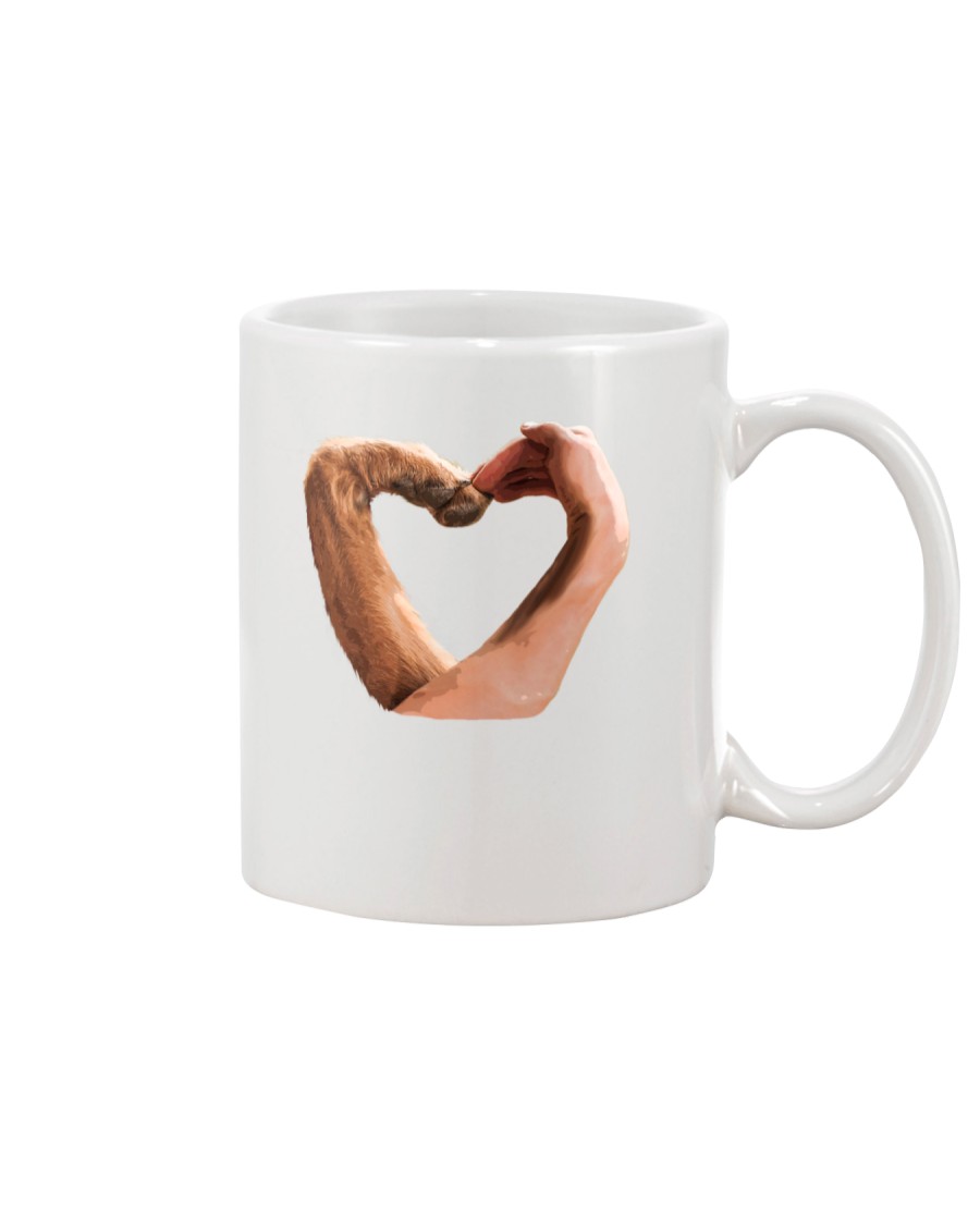 Dog heart Mug
