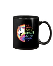 Unicorn in a world Mug thumbnail