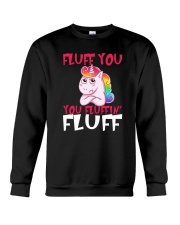 Unicorn fluff Crewneck Sweatshirt thumbnail