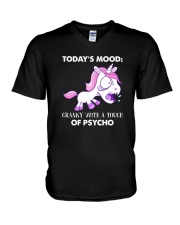 Unicorn of psycho V-Neck T-Shirt thumbnail