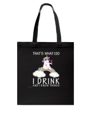 Unicorn i drink Tote Bag thumbnail