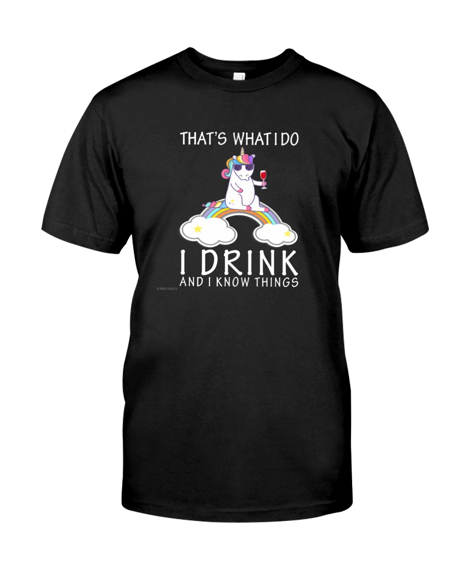 Unicorn i drink Classic T-Shirt