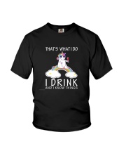 Unicorn i drink Youth T-Shirt thumbnail