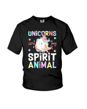 Unicorn spirit animal Youth T-Shirt thumbnail