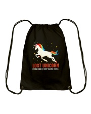 Unicorn lost Drawstring Bag thumbnail