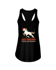 Unicorn lost Ladies Flowy Tank thumbnail
