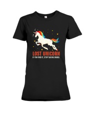 Unicorn lost Premium Fit Ladies Tee thumbnail