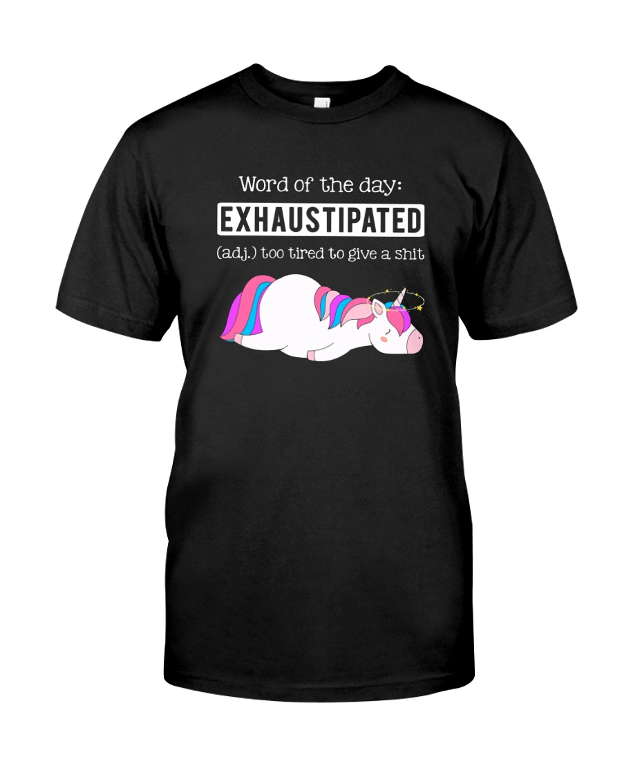 Unicorn exhaustipated Classic T-Shirt