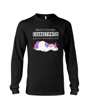 Unicorn exhaustipated Long Sleeve Tee thumbnail