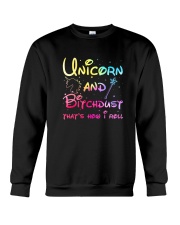 Unicorn and bitchdust Crewneck Sweatshirt thumbnail