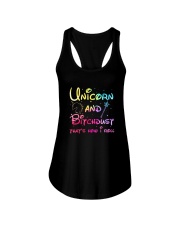 Unicorn and bitchdust Ladies Flowy Tank thumbnail