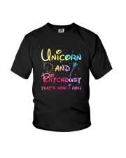 Unicorn and bitchdust Youth T-Shirt thumbnail