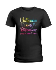 Unicorn and bitchdust Ladies T-Shirt thumbnail