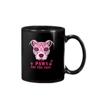 Cancer dog paw Mug tile