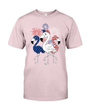 Flamingos 4july Premium Fit Mens Tee tile