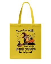Owl human costume Tote Bag thumbnail
