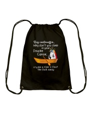 Unicorn fuck away Drawstring Bag thumbnail