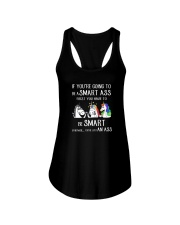 Unicorn be smart Ladies Flowy Tank thumbnail