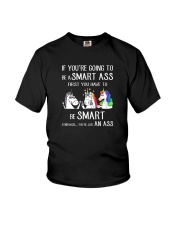 Unicorn be smart Youth T-Shirt thumbnail