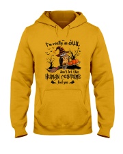 Owl human costume Hooded Sweatshirt thumbnail