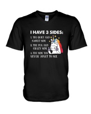 Unicorn 3 sides V-Neck T-Shirt thumbnail
