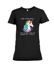 Unicorn 3 times Premium Fit Ladies Tee thumbnail
