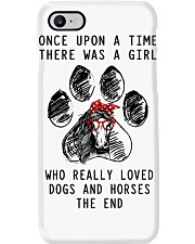 Once upon a time dogs and horses Phone Case tile