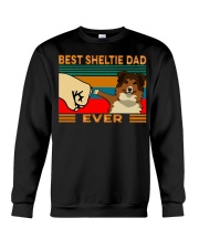 Best Sheltie Dad Crewneck Sweatshirt tile