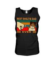 Best Sheltie Dad Unisex Tank tile