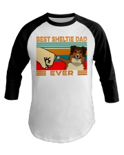 Best Sheltie Dad Baseball Tee tile