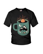 Coffee Hiking Youth T-Shirt tile