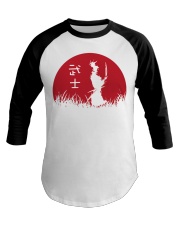 The Samurai Sunset Baseball Tee tile