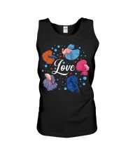Love Fish Unisex Tank tile