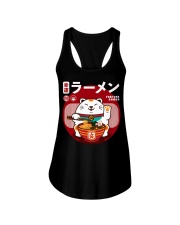 Ramen Japanese Cat Ladies Flowy Tank tile