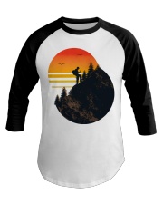 Hiking Mountains Baseball Tee tile