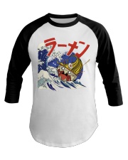Ramen Attack Baseball Tee tile