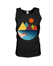 Silent Beach Unisex Tank tile