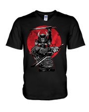 The Black Samurai V-Neck T-Shirt tile