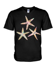 Starfish V-Neck T-Shirt tile