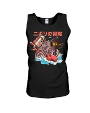 Sushi Fight Octopus Unisex Tank tile