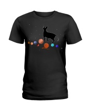 Cat Planets Ladies T-Shirt tile