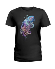 The Octopus Colors Ladies T-Shirt tile