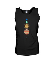 Minimal Solar System Unisex Tank tile