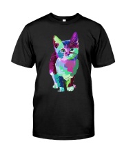 Cat Colors Classic T-Shirt front