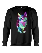 Cat Colors Crewneck Sweatshirt tile