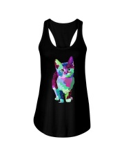 Cat Colors Ladies Flowy Tank tile