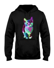 Cat Colors Hooded Sweatshirt tile