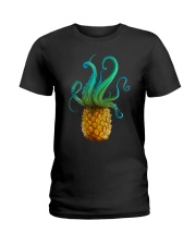 Pineapple Octopus Ladies T-Shirt tile