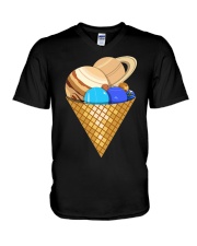 Planetary Ice Cream V-Neck T-Shirt tile