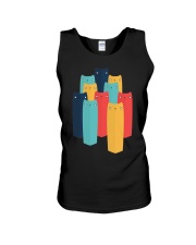 Cats Colors Unisex Tank tile